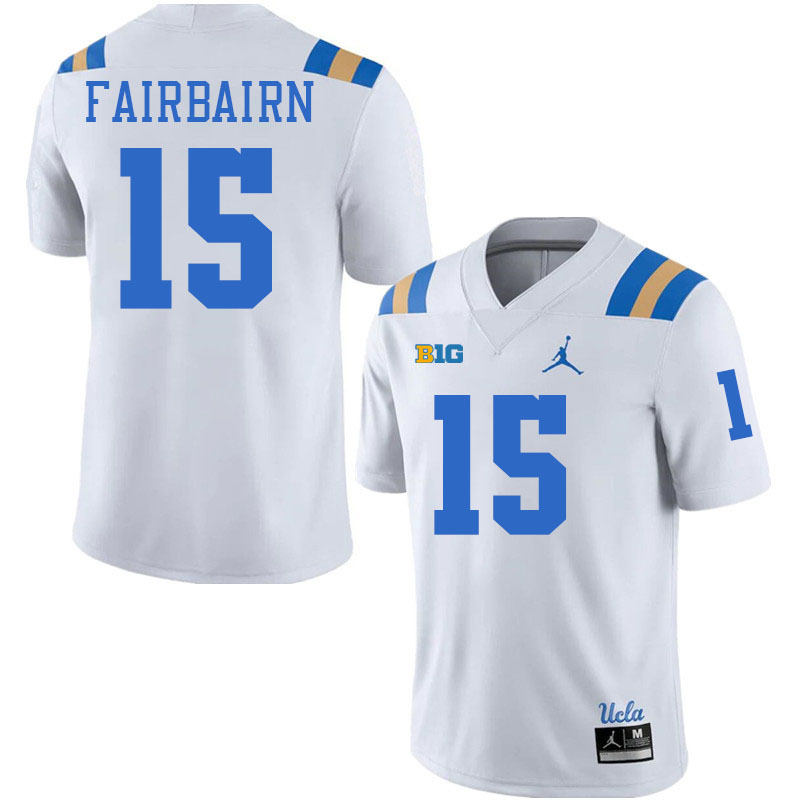 Ka'imi Fairbairn UCLA Jersey,UCLA Bruins #15 Ka'imi Fairbairn Jersey Youth College Football-White